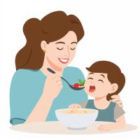 MomFeedingBoy
